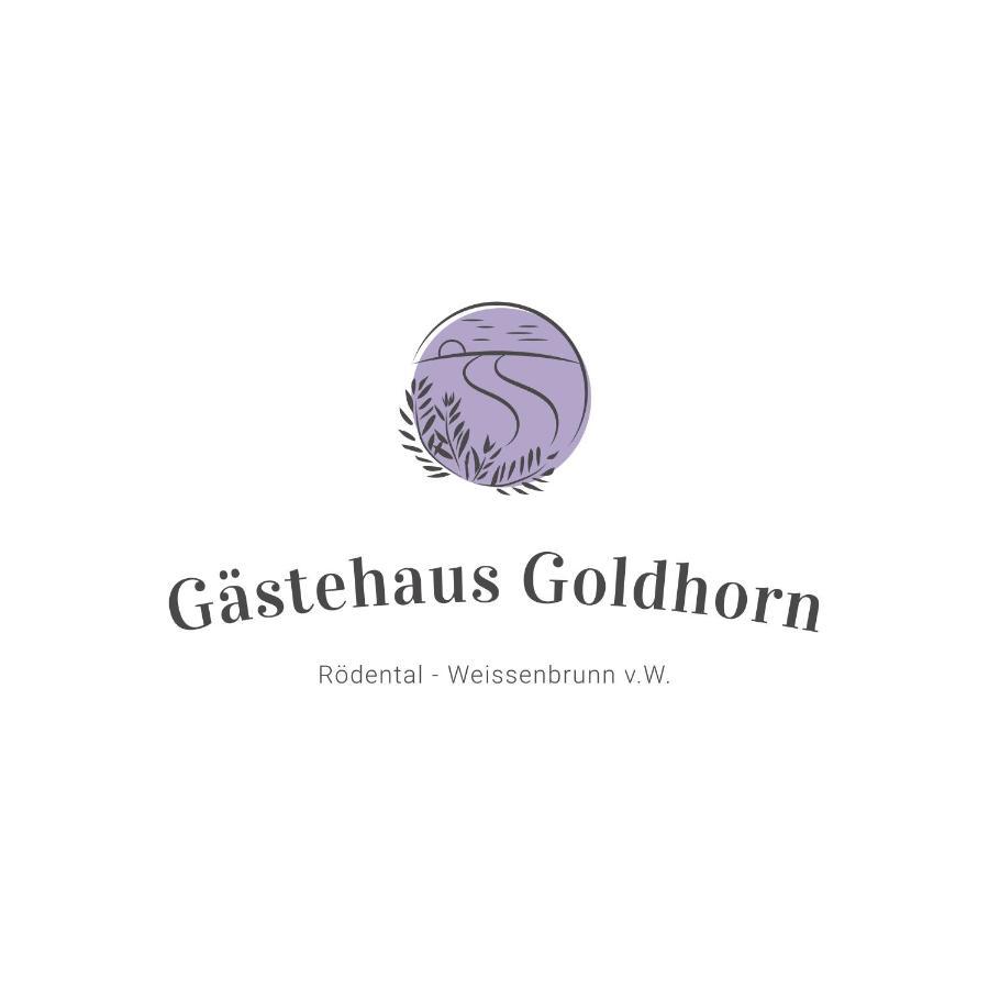 Hotel Gaestehaus Goldhorn Rödental Zewnętrze zdjęcie